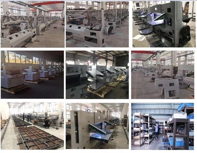 Tagliatrice della carta della ghigliottina/linea di produzione automatiche 45 cicli/min 7