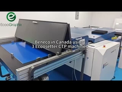Due unità EcooSetter Automatic Thermal CTP Plate Making Machine in Canada