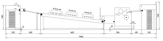 Carta per macchina UV globale del rivestimento della vernice di Waterbase che lucida 1200mm