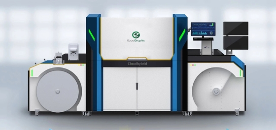 rotolo di 60m/Min 330mm per rotolare la macchina UV di stampa a getto di inchiostro dell'etichetta di Digital