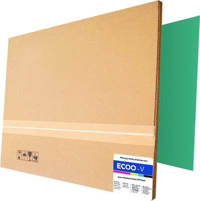 EcooGraphix Negative Photopolymer Conventional Violet CTP Plate per la stampa di giornali