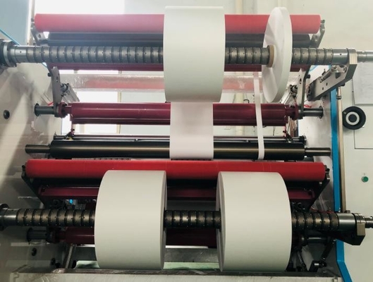 Rotolo di carta della stagnola multifunzionale che fende la macchina 300m/min di riavvolgimento