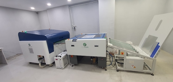Macchina per piastre CTP ad alte prestazioni con piena automazione e punzonatura in linea