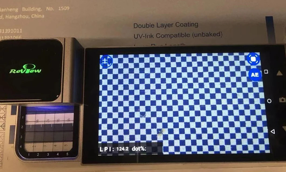 ECOO 720P HD EcooGraphix Densimeter per il rilevamento dei punti di controllo della targa CTP