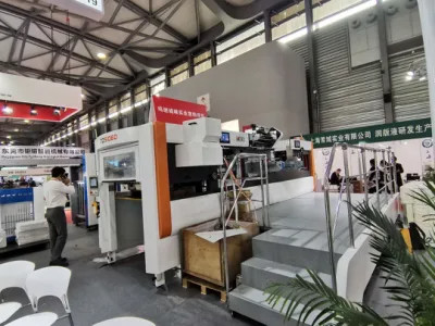 stagnola di carta automatica di 23.8mm che timbra macchina tagliante con la spogliatura
