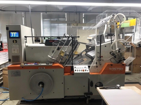 Stagnola automatica rotatoria che timbra macchine tagliante 750 x 560mm