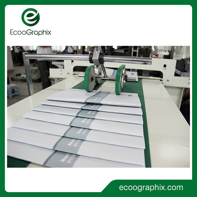 Cucitura di sella online della macchina di rilegatura del libro automatico di Ecoographix