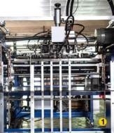 Macchina di verniciatura di carta della vernice di rivestimento di formato UV globale della macchina 1200mm