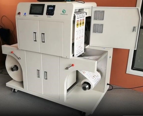 Macchina da stampa digitale per etichette Roll To Roll Stampante a colori Ecoographix
