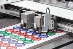 EcooGraphix VD320 Digital Die Cutting Machine per la stampa di etichette