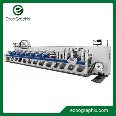 Stampante Flexo modulare a 8 colori ad alta velocità completamente servocontrollata con touch screen mobile