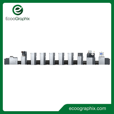 Ecoographix Macchina da stampa rotativa offset multifunzionale per etichette 180 m / min