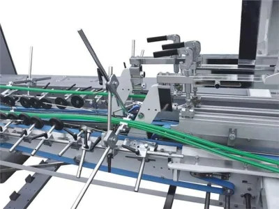 Macchina automatica ad alta velocità di Gluer della cartella del cartone di Ecoographix per imballare