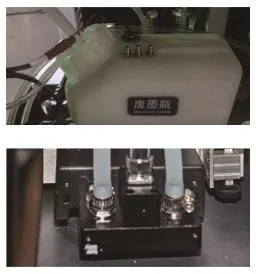 Ecoo-9060 stampante a getto d'inchiostro a piatta tela ad alta risoluzione 0 - 400 mm Altezza di stampa