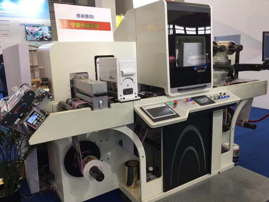 Stampante di Digital del getto di inchiostro di abbellimenti dell'etichetta di Digital con la timbratura UV della stagnola e della vernice