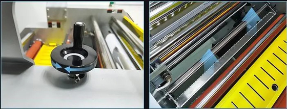 Macchina di laminazione di piccolo formato di larghezza di EcooGraphix 720mm con le taglierine ad uso ufficio
