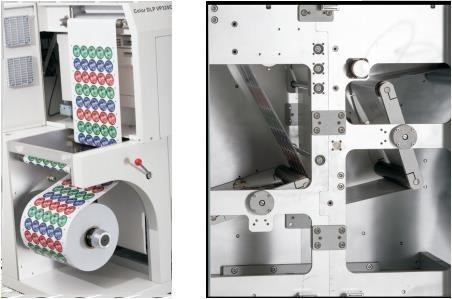 Calcola automaticamente la larghezza dei supporti della macchina da stampa per etichette 320 mm