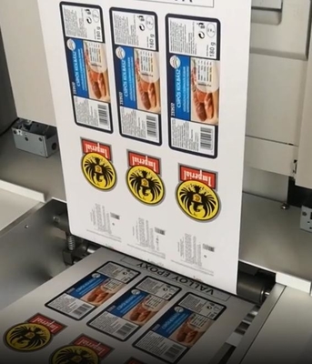 Macchina di stampa di etichette adesive digitali a LED