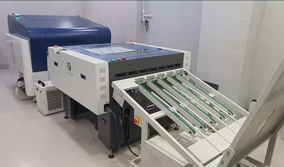 Macchina per piastre CTP ad alte prestazioni con piena automazione e punzonatura in linea