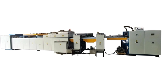 La verniciatura UV incarta la macchina ricoprente globale di verniciatura 25 - 80m/Min