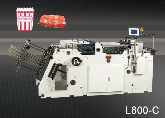 Contenitore di carta automatico di macchina dell'incartonamento che erige formando i pezzi/min della macchina 200