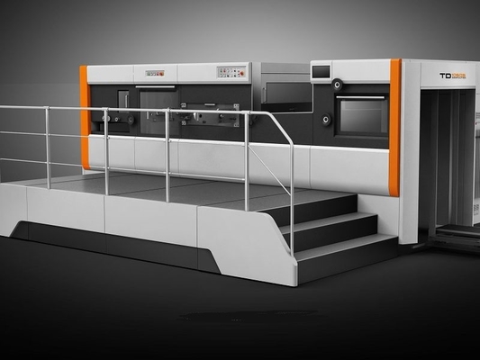 Ecoographix macchina automatica per il taglio a stampo e per la stampa a caldo con stripping