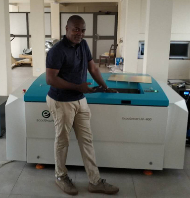 EcooSetter UV-400F/S/E Alta velocità 4up CTP Plate Machine per giornale/stampa commerciale