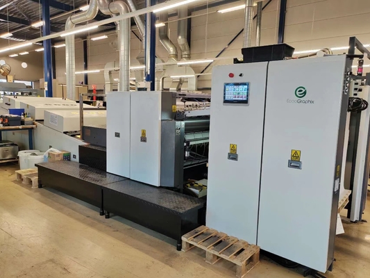 44 Kw 1060 mm Format Spot UV Verniciatrice ad alta velocità con anilox