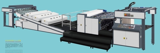 Alta velocità 1450 mm formato UV spot e complessiva macchina di rivestimento pieno automatico