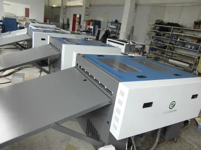 Processore di piastre CTP a risparmio energetico con sistema di ricarica intelligente
