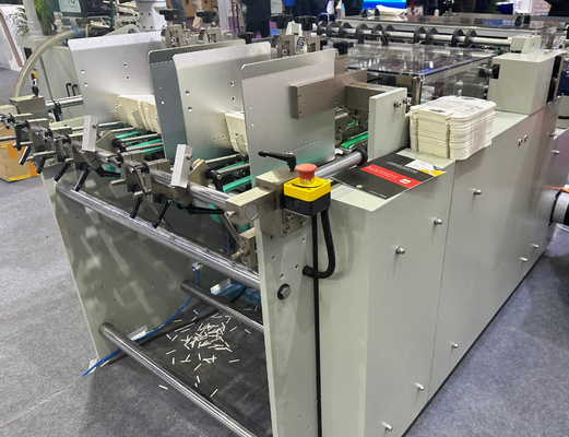 Macchina di produzione di cartoni automatici per hamburger / scatole di hamburger