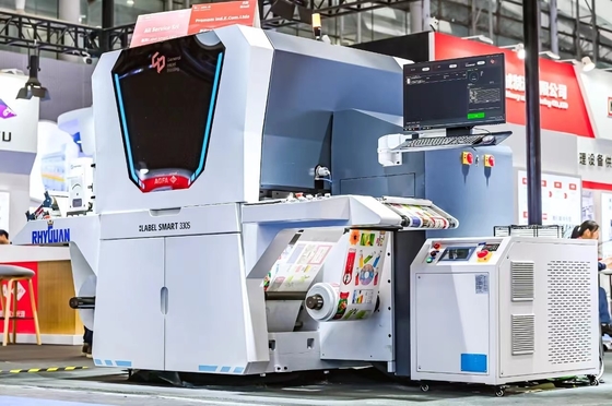Macchina di stampa a getto d'inchiostro ad alta velocità a colori digitali per etichette UV