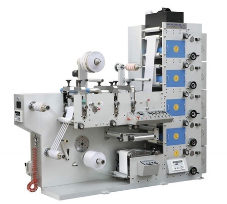 Macchina di stampa di etichette a inchiostro UV flessibile automatica di piccolo formato