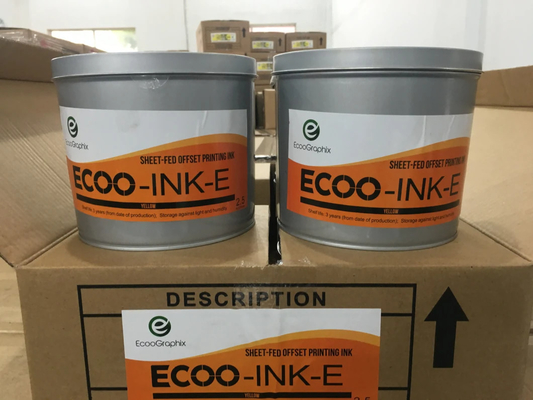 ECOO-INK-F Inchiostro a calore a base di solvente rosso per la stampa offset
