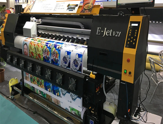 Macchina di stampa tessile a getto d'inchiostro digitale a sublimazione roll to roll