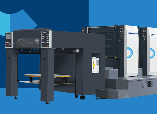 37kw Motore Potenza 4 Color Offset Stampa con Max.feeder Altezza di pila 1180mm