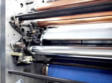 Stampa offset multi-colore a foglio alimentato a 4 formati con velocità 12000sph