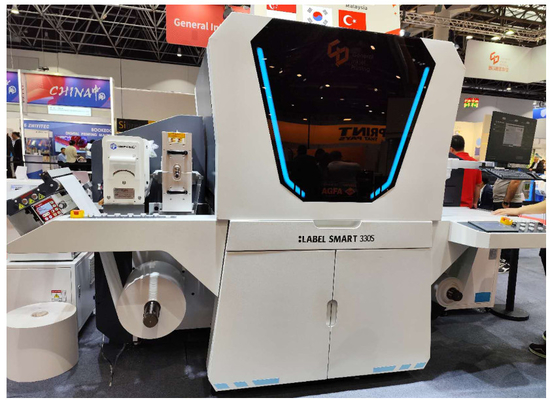 Etichetta Smart UV Inkjet Cmyk Full Color Macchina di stampa digitale di etichette