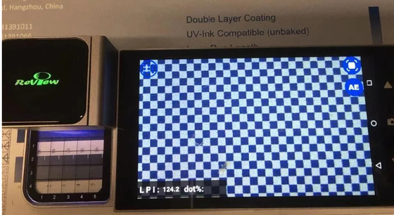3200mAh HD EcooGraphix Densimeter per rilevare i punti di controllo della targa CTP