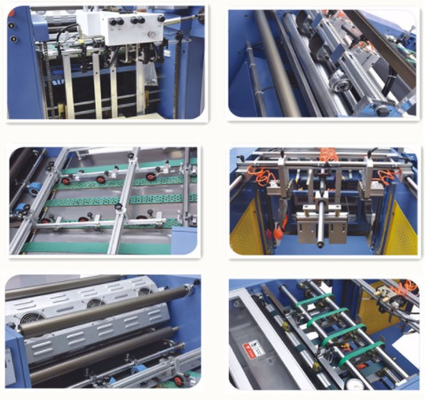 Macchina automatica per rivestimento e vetratura di vernici UV per cartone