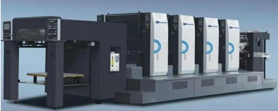 0.06-0.6mm Spessore Ecoo Four Color Offset Printing Machine