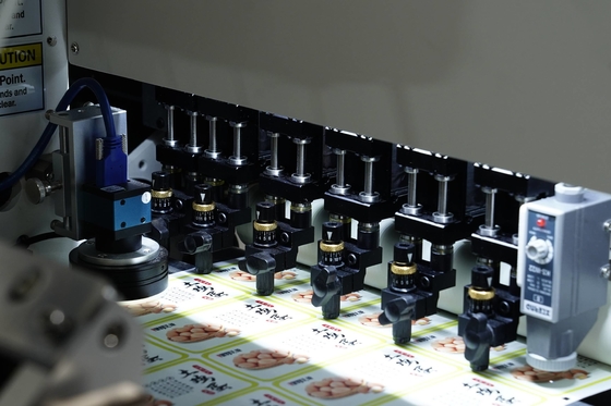 Una stazione con sei teste VD3350 Digital Auto Feeding Label Die Cutting Machine