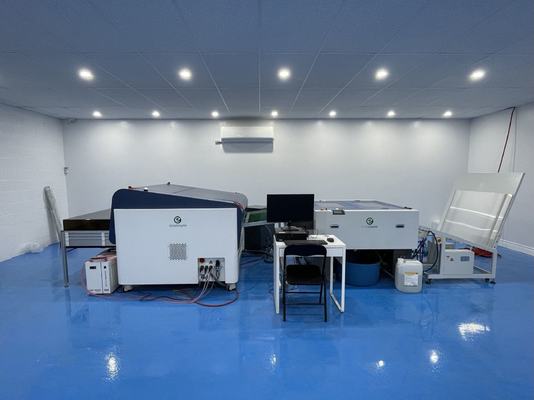 Macchina CTP termica formato A1 completamente automatica con dimensioni massime lastra 1163*940mm e velocità massima 24 lastre/ora