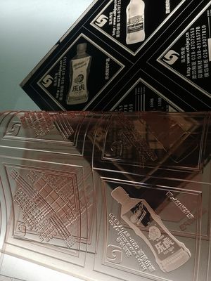 Lastra di stampa CTP polimerica per verniciatura a spot Flexo per etichette da 1,7 mm