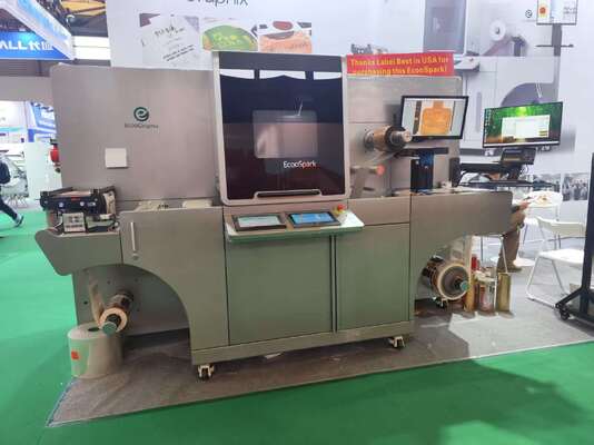 Macchina di abbellimento post-stampa per etichette digitali EcooSpark