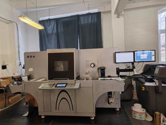 Macchina per l'abbellimento delle etichette digitali senza bisogno di piastre 1440*360 dpi Risoluzione e 3 anni di garanzia