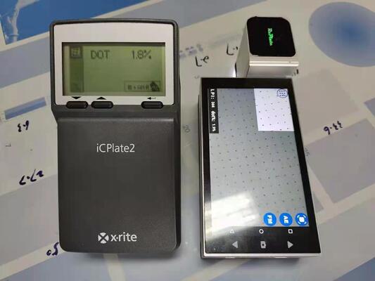 720p HD LCD touch screen CTP Plate Densitometer con sistema operativo Android e misurazione precisa DOT
