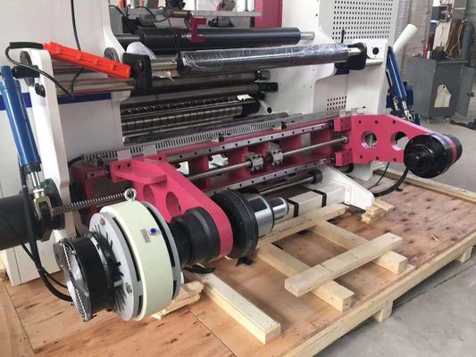 Taglierina Ribobinatrice Idraulica Shaftless per Carta Termica