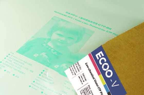 La viola PCT del clichè 405nm Photopolymer ha sfalsato il prodotto chimico basso del piatto rispettoso dell'ambiente