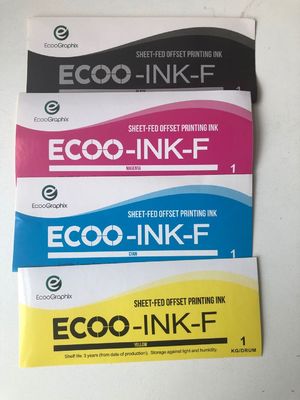 Inchiostro di secchezza rapido amichevole di stampa offset di Eco Sheetfed